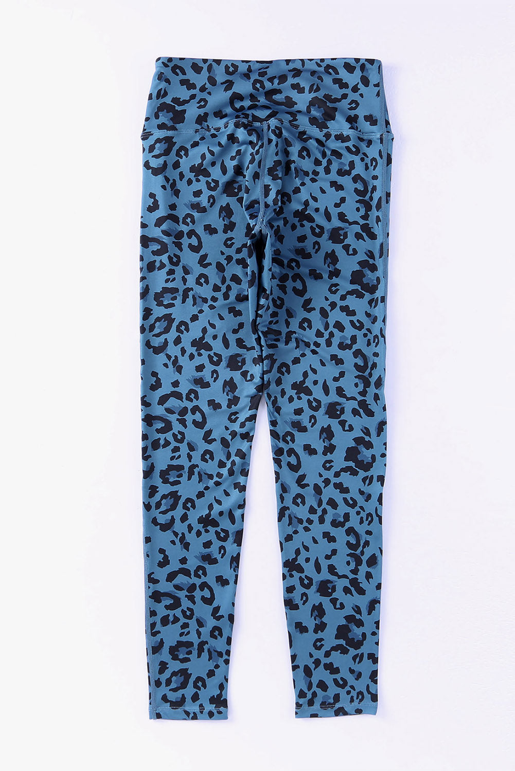 Hazel Blues® |  Leopard Print Wide Waistband Leggings