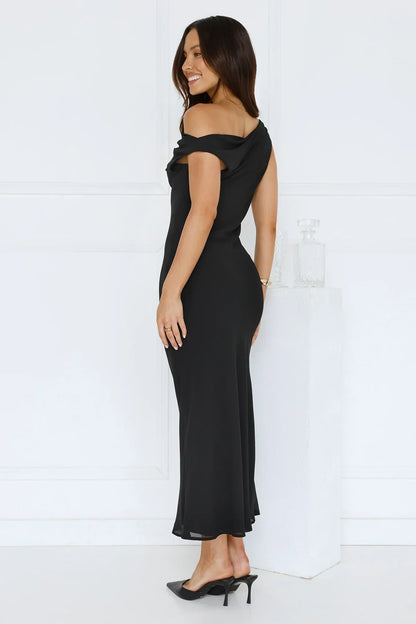 Xenia Off Shoulder Midi Dress