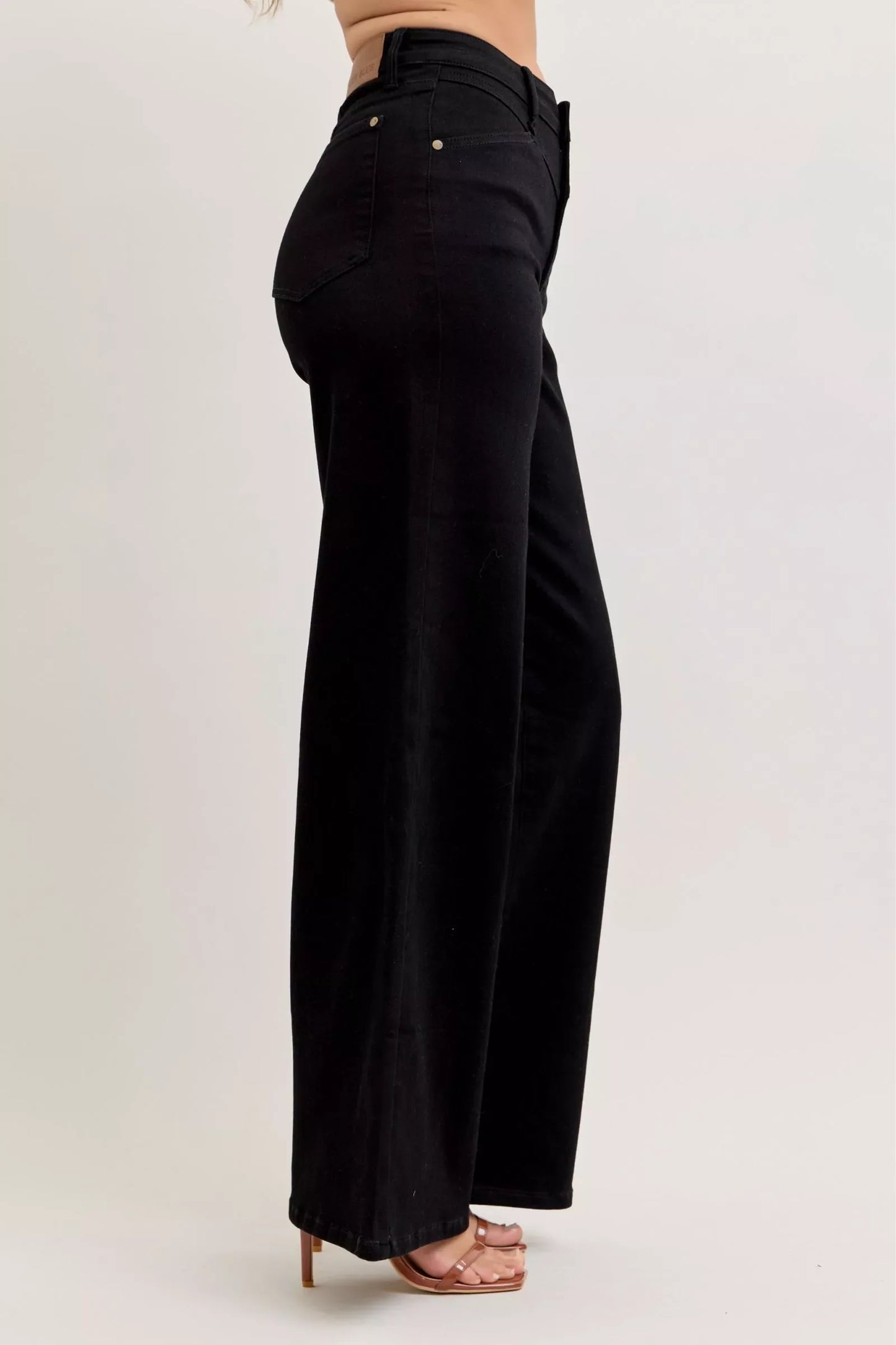 Hazel Blues® |  Judy Blue High-Waisted Wide Leg Jeans