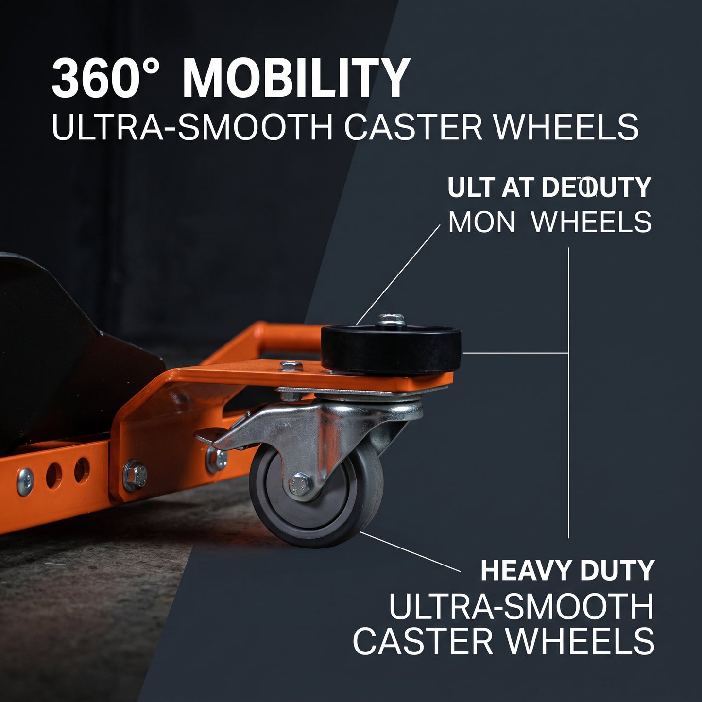 🔧 Heavy-Duty Motorcycle Wheel Chock Stand – 360° Movable Parking & Storage Rack for Secure Bike Handling