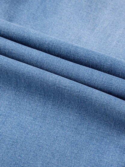 Hazel Blues® |  High Waist Wide Leg Washed Jeans