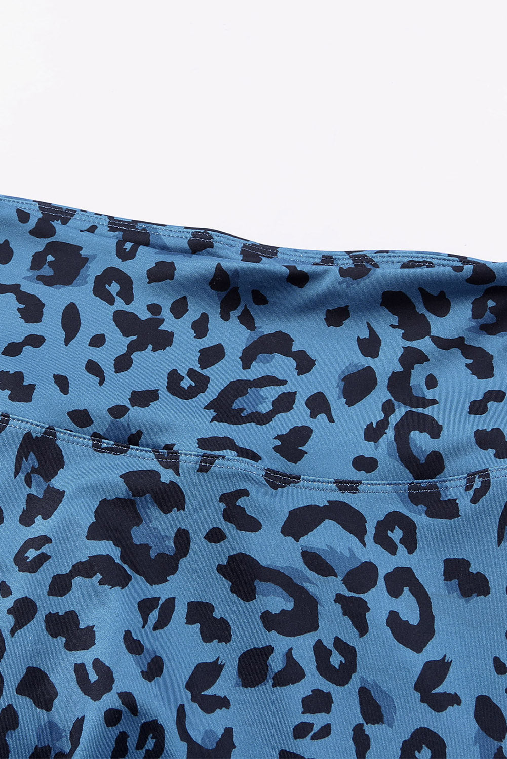 Hazel Blues® |  Leopard Print Wide Waistband Leggings