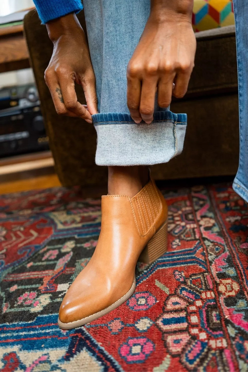 Hazel Blues® |  Judy Blue Mid Rise Thermal Bootcut Jeans