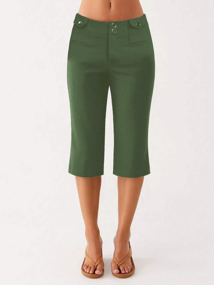 Hazel Blues® |  High-Waisted Shorts