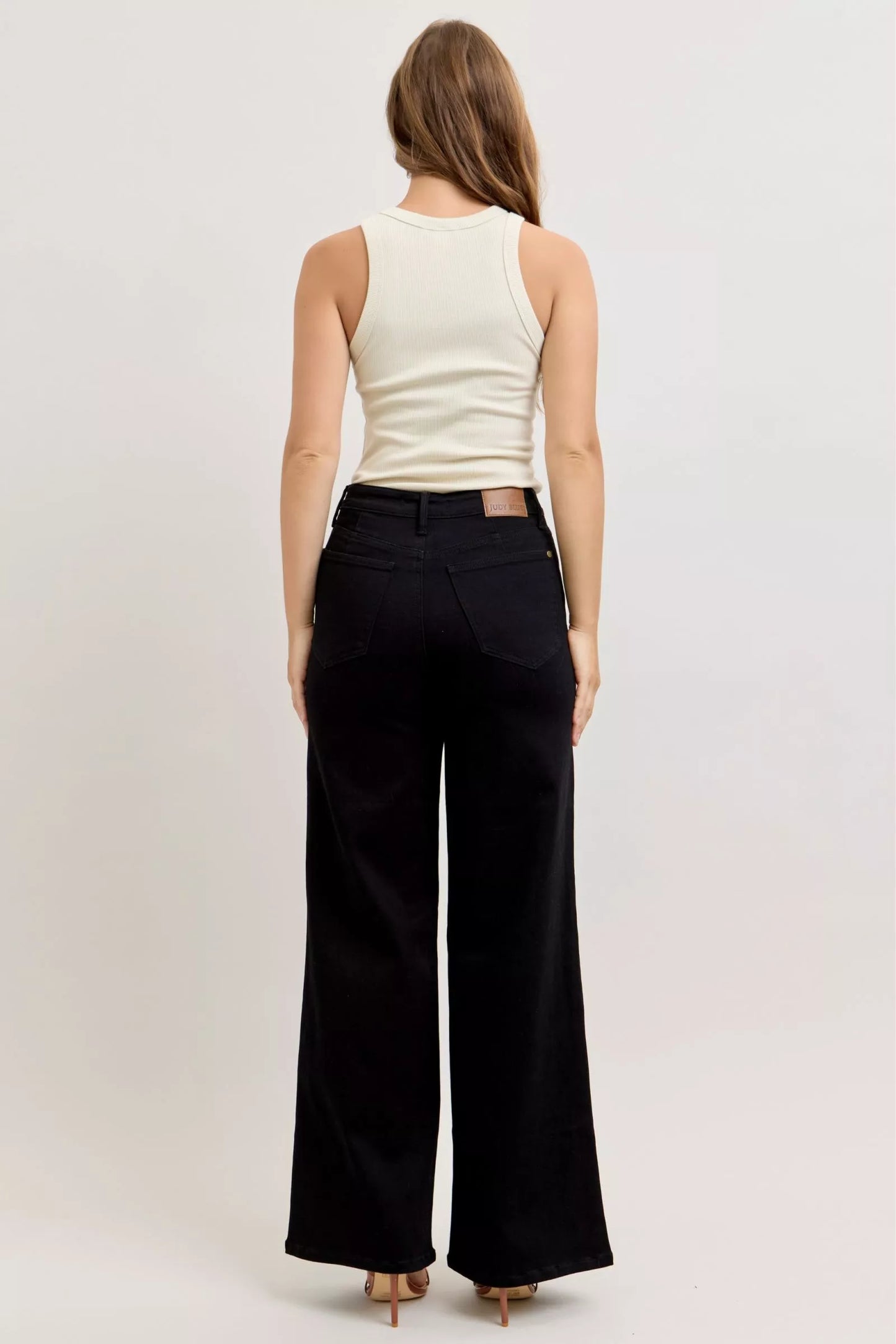 Hazel Blues® |  Judy Blue High-Waisted Wide Leg Jeans