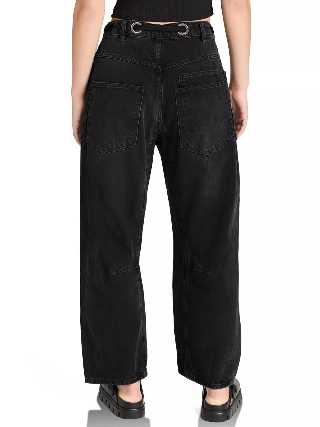 Hazel Blues® |  Washed Wide Leg Jeans