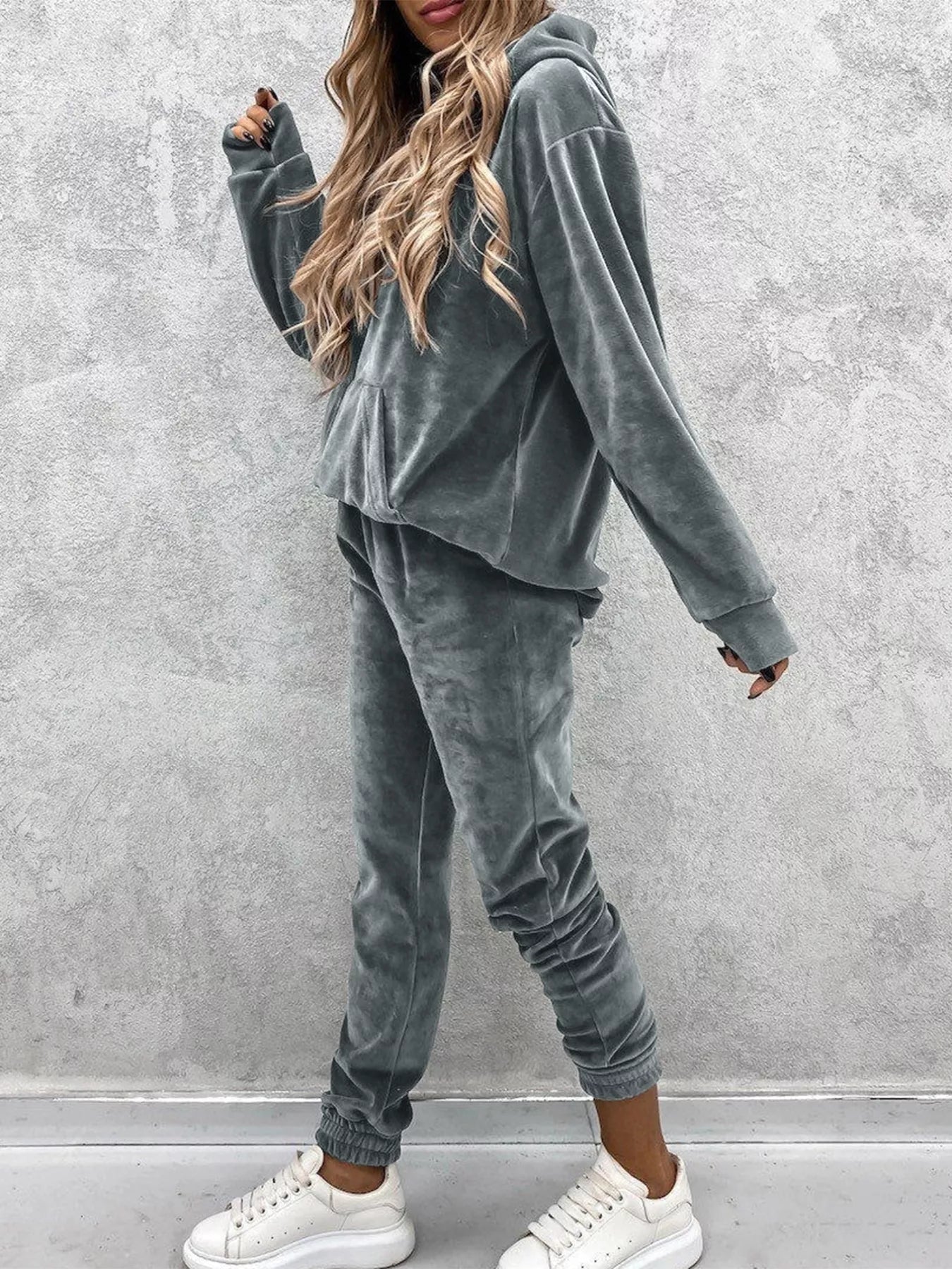 Hazel Blues® |  Kangaroo Pocket Hoodie and Pants Set