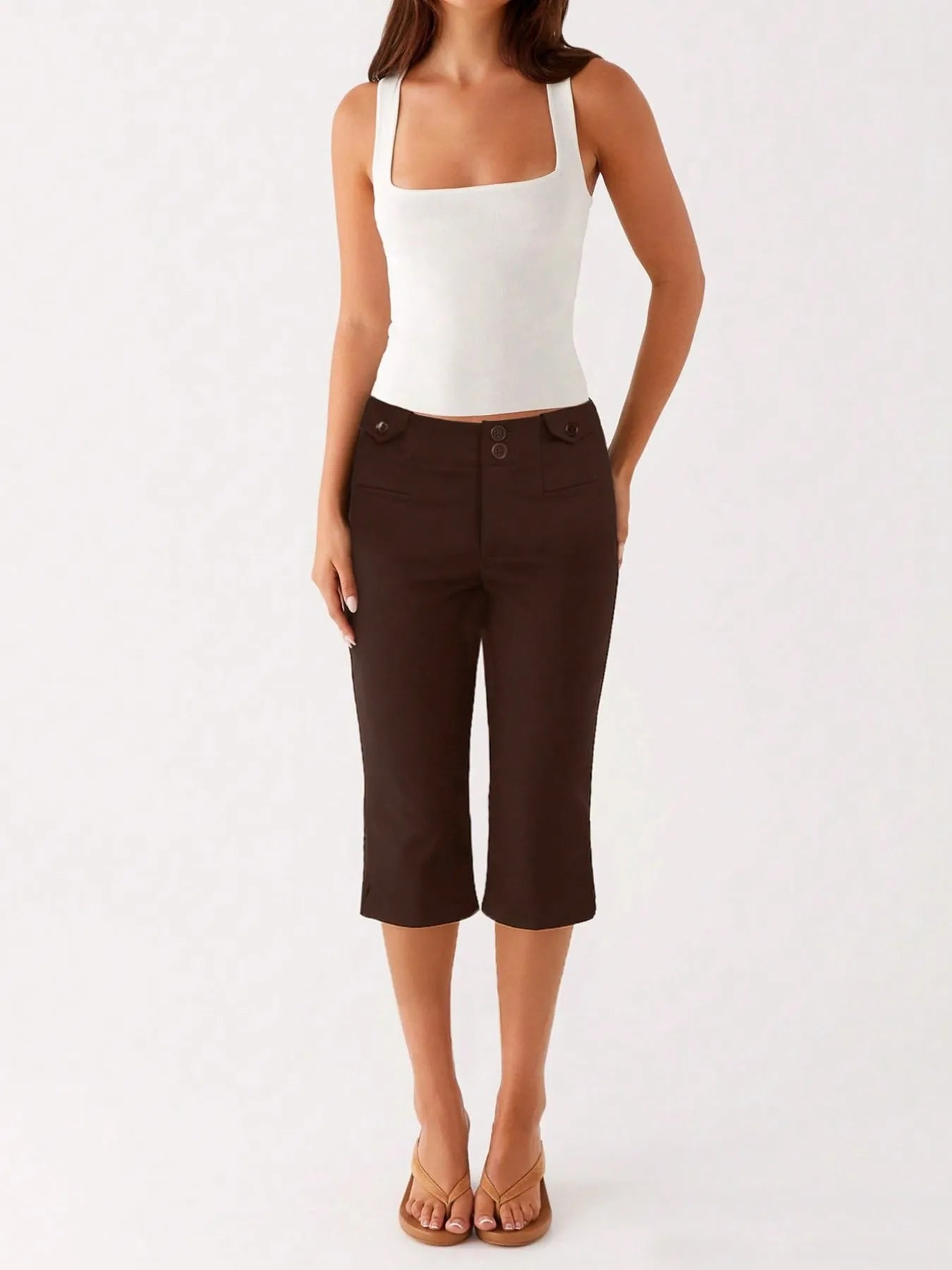 Hazel Blues® |  High-Waisted Shorts