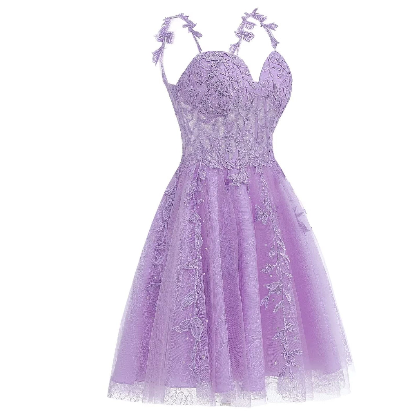 Off the Shoulder Hot Pink Lace Short Homecoming Dress