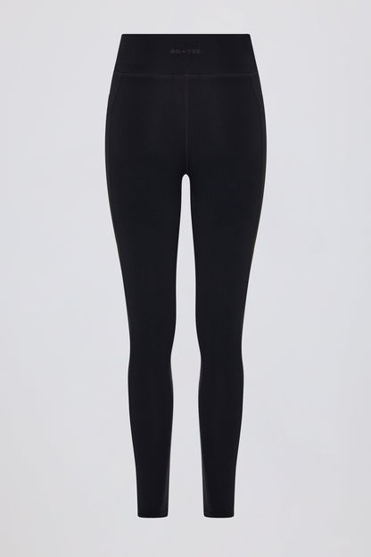 Soft Active Full-Length Pocket Leggings in Black