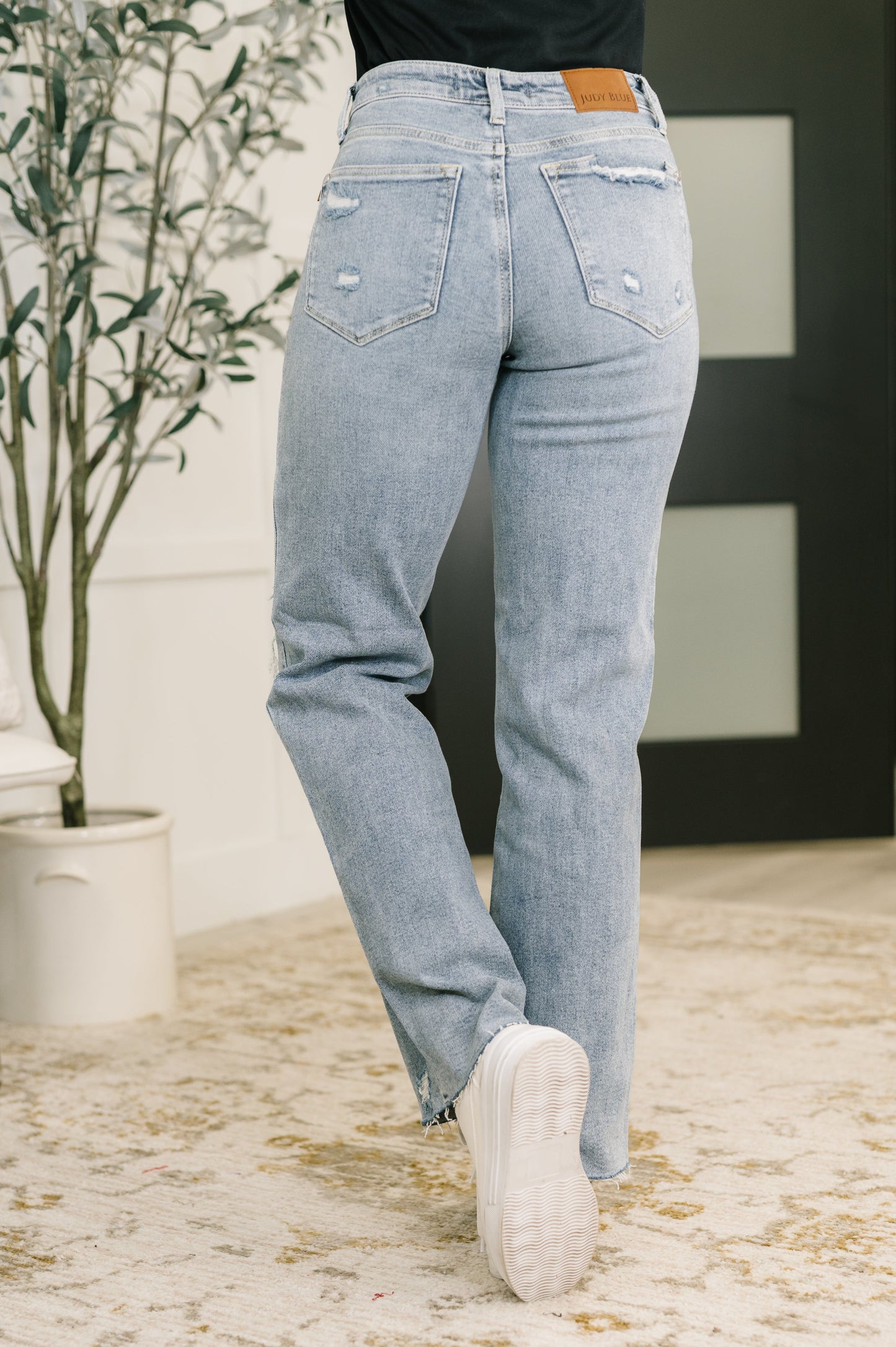 Hazel Blues® |  Jade Mid Rise 90's Straight