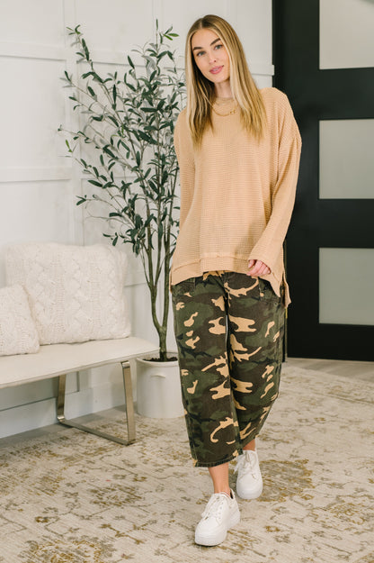Hazel Blues® |  Now You See Me Camo Cargo Pants