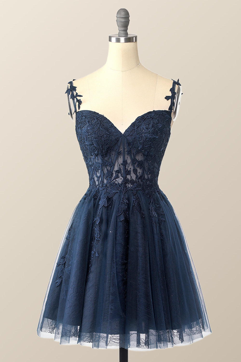 Off the Shoulder Hot Pink Lace Short Homecoming Dress