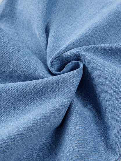 Hazel Blues® |  High Waist Wide Leg Washed Jeans