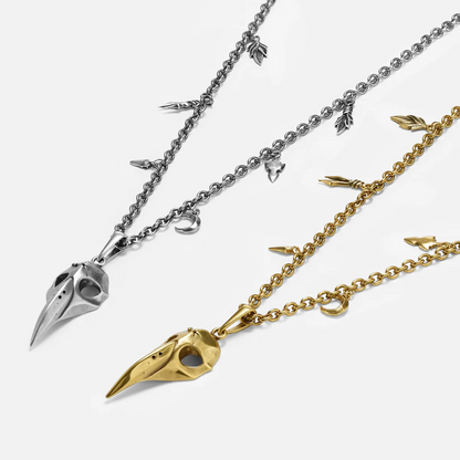 AUGUR SKULL NECKLACE