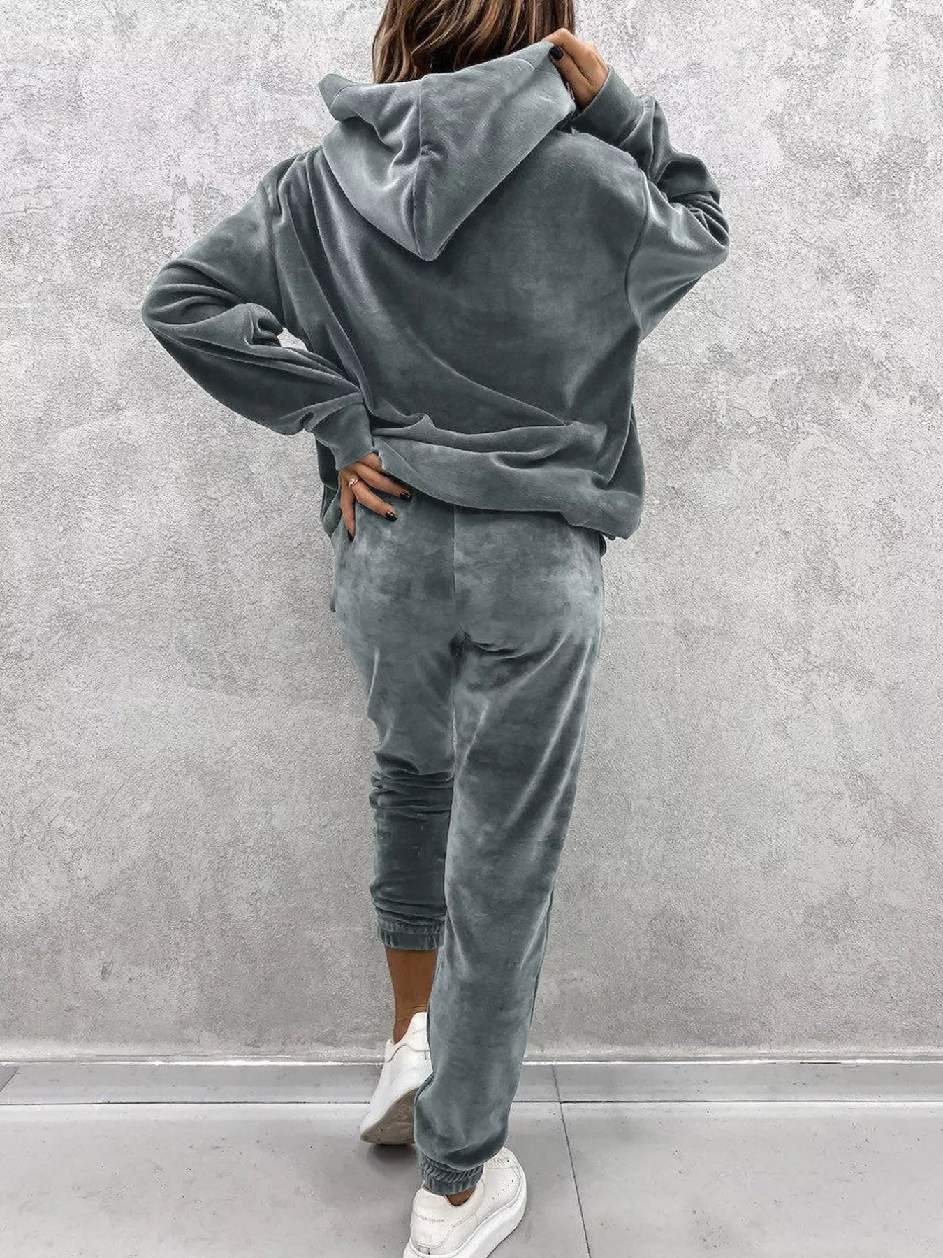 Hazel Blues® |  Kangaroo Pocket Hoodie and Pants Set