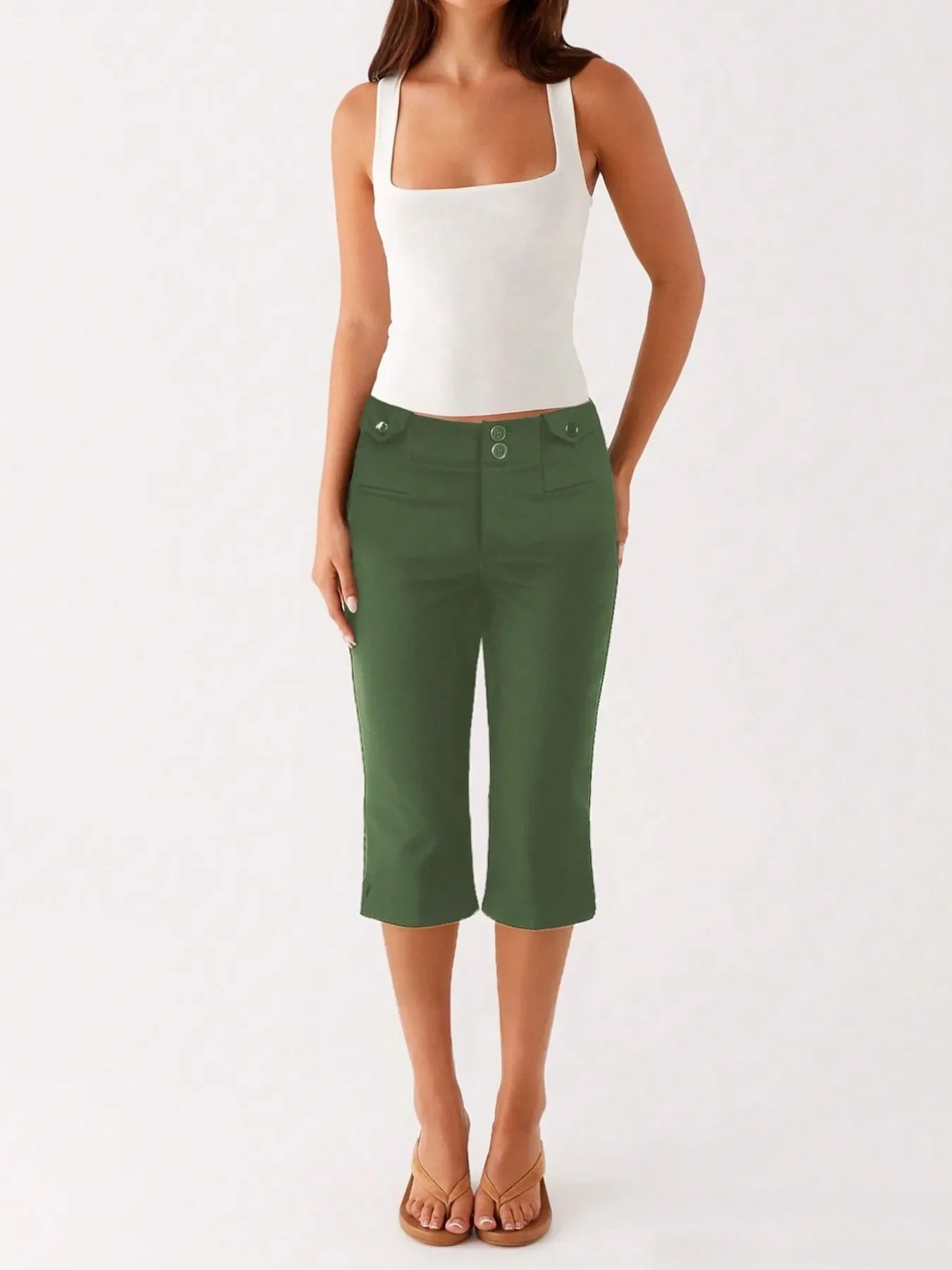 Hazel Blues® |  High-Waisted Shorts