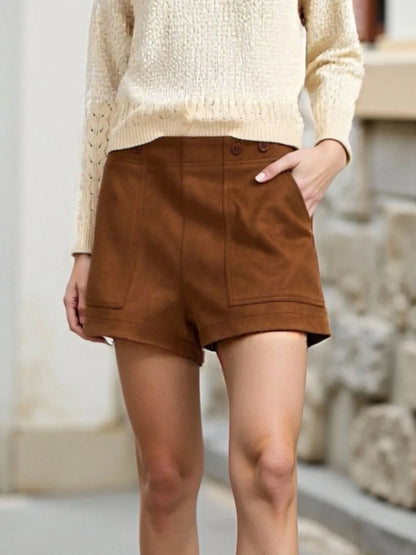 Hazel Blues® |  Pocketed Casual Shorts