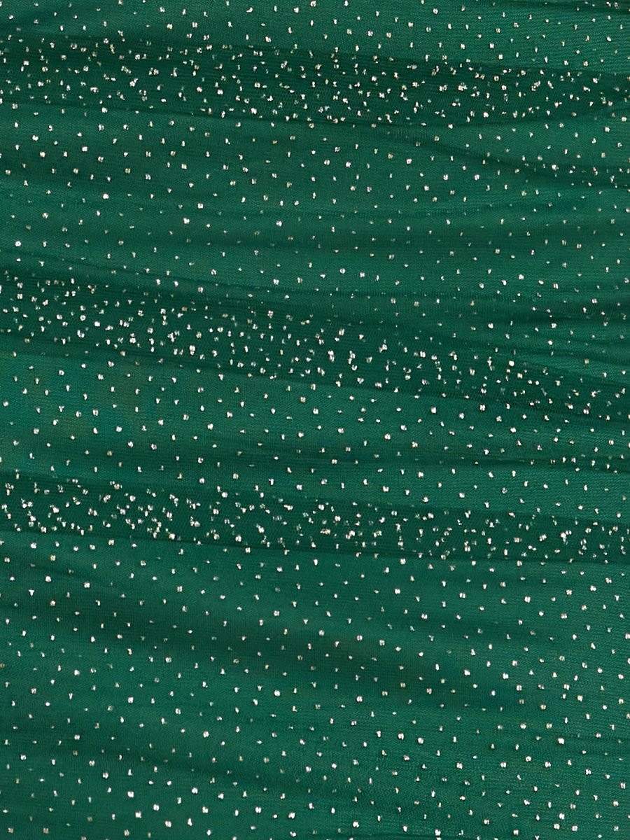 Dark Green Bow Bust Glitter Sheath Homecoming Dress