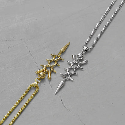 BIOMECH SPINE NECKLACE