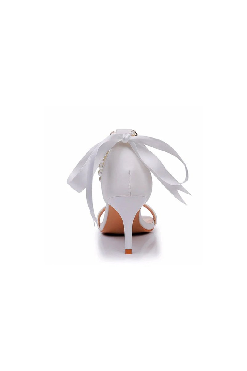 Elegant Open Toe Ankle-Strap Stiletto Sandals