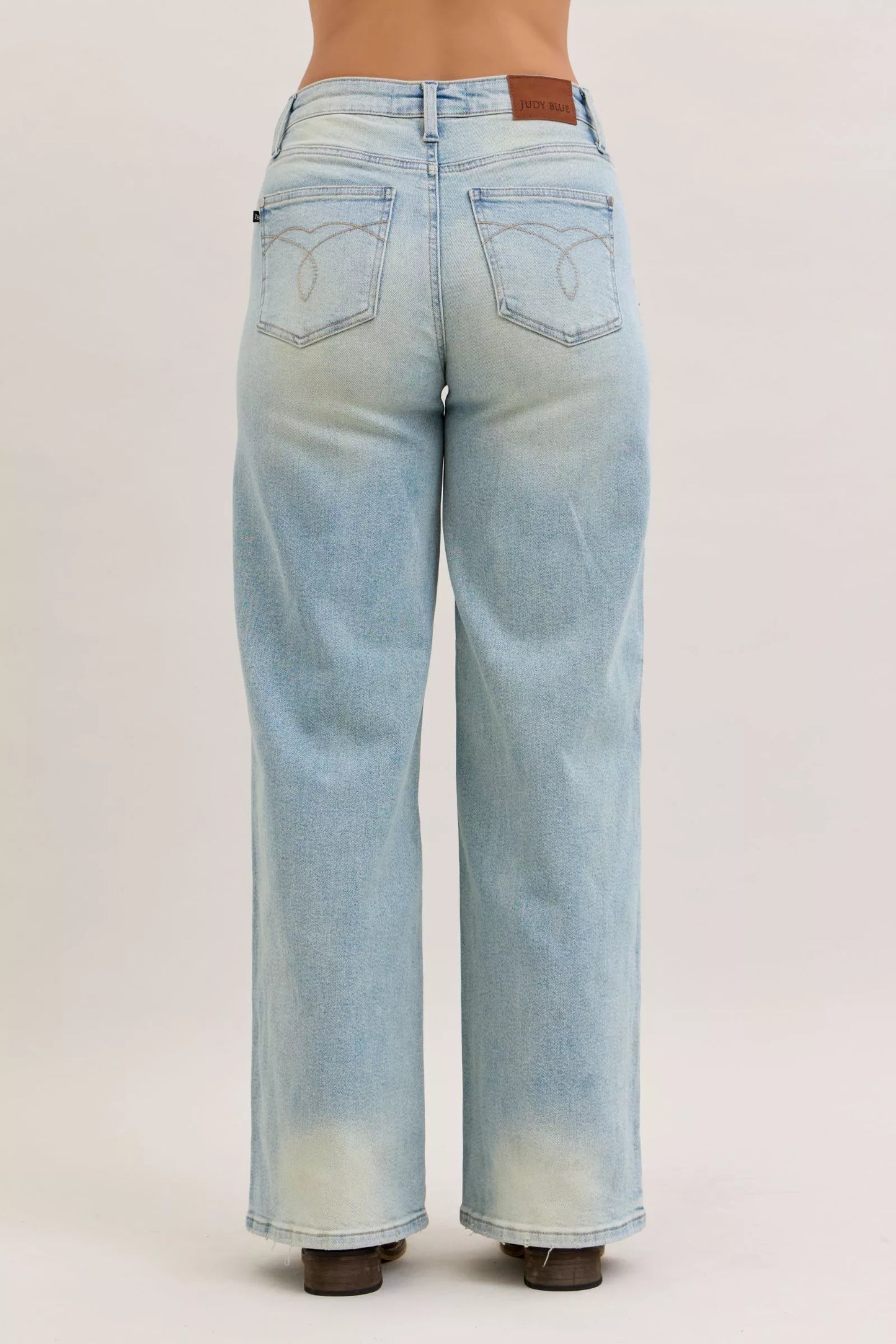 Hazel Blues® |  Judy Blue High Waist Column Straight Jeans