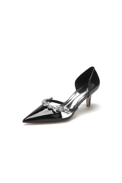 Glitter Crystal Rhinestone Wedding Shoes